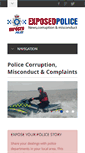 Mobile Screenshot of exposedpolice.com